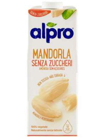 ALPRO DRINK MANDORLA SENZA ZUCCHERI BRICK LT 1