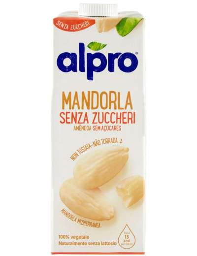ALPRO DRINK MANDORLA SENZA ZUCCHERI BRICK LT 1