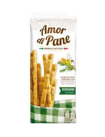AMORDIPANE GRISSINI ROSMARINO GR 125