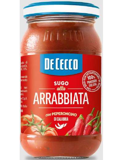DE CECCO SUGO ARRABBIATA GR 200