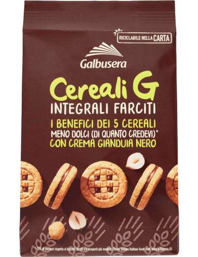 GALBUSERA CEREALIG INTEGRALI FARCITI GR 250