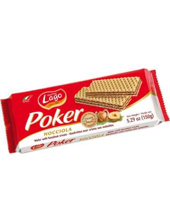 LAGO WAFER NOCCIOLA POKER GR 150