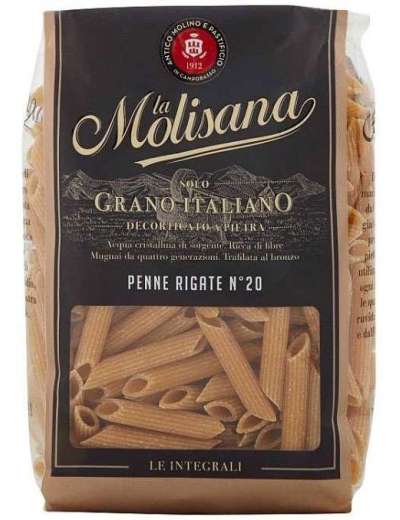 MOLISANA INTEGRALE N 20 PENNE RIGATE GR 500