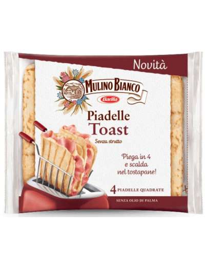 MULINO BIANCO PIADELLE TOAST GR 240