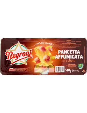 NEGRONI DADINI PANCETTA AFFUMICATA 2X70GR 140