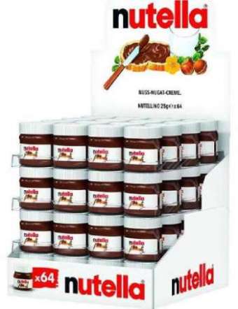 NUTELLA FERRERO MINI GR 25