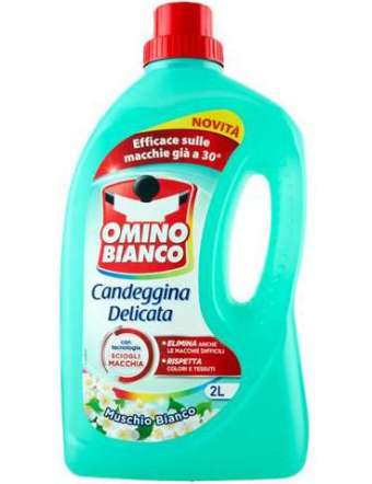 OMINO BIANCO CANDEGGINA MUSCHIO BIAN. ML 2000