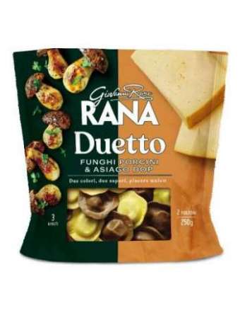 RANA DUETTO PORCINI/ASIAGO DOP GR 250