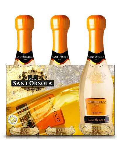 SANTORSOLA PROSECCO 3X20 CL 120