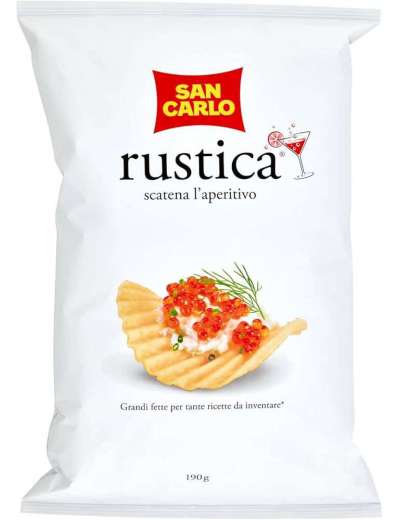 SAN CARLO RUSTICA PATATINE GR 190