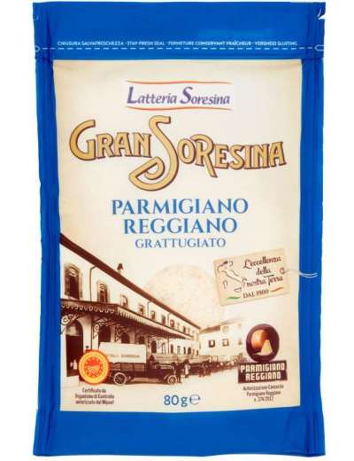 SORESINA PARMIGIANO REGGIANO GRATTUGGIATO GR 80