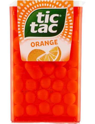 TIC TAC 18X24 ORANGE GR 18