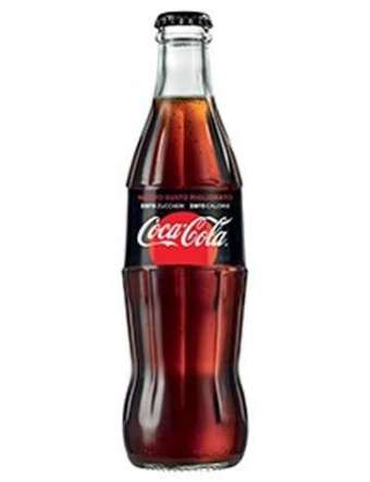 COCA COLA ZERO VETRO CL 33