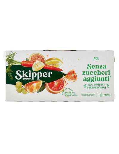 SKIPPER 3X200 ACE SUCCO SENZA ZUCCHERI ML 600