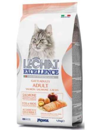 MONGE LECHAT EXCELLENCE ADULTI SALMON GR 1500