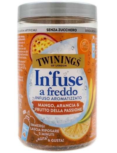 TWININGS INFUSO A FREDDO MANGO/ARAN/FRUTTO PASSIONE 10F GR 25