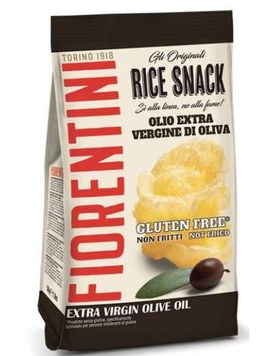 FIORENTINI BIO RICE SNACK OLIO EXTRA VERGINE OLIVA GR 40