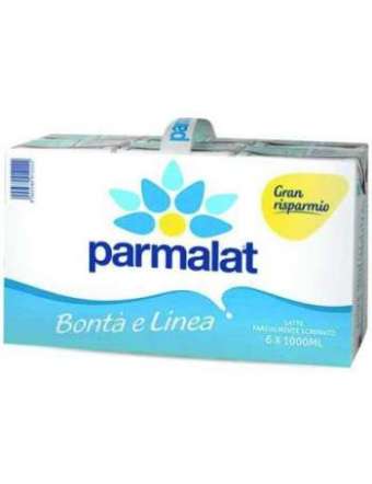 PARMALAT LATTE PARZIALMENTE SCREMATO VALIGETTA X6 BRICK LT 6