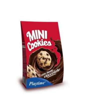 PLAYTIME MINI COOKIES CON CIOCCOLATO GR 120