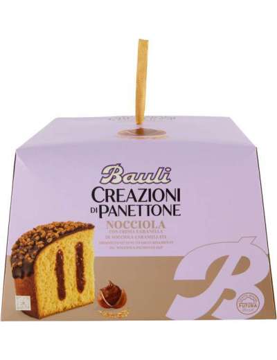 BAULI CREAZIONI PANETTONE NOCCIOLA GR 750