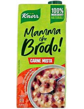 KNORR BRODO CARNI MISTE LIQUIDO BRIK LT 1