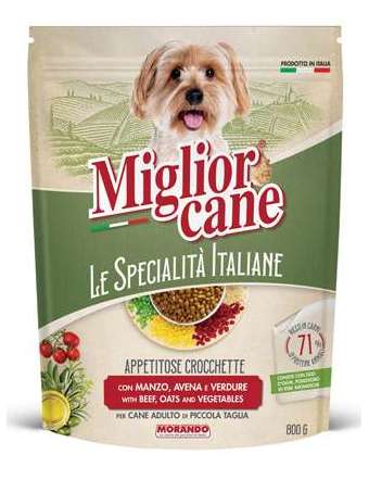 MIGLIORCANE SPECIAL MINI MANZO AVENA GR 800