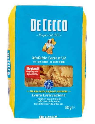 DE CECCO 32 MAFALDE CORTE GR 500
