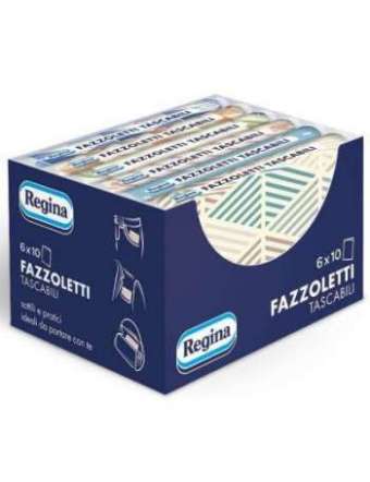 REGINA FAZZOLETTI TASCABILI PZ 6