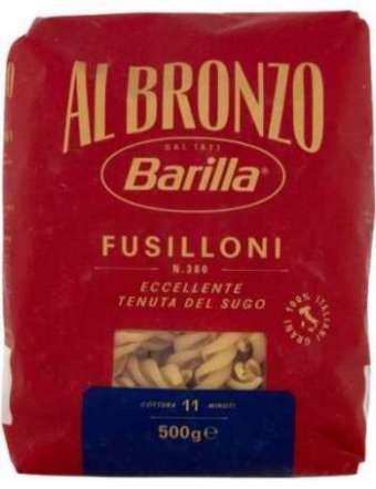 BARILLA BRONZO FUSILLONI GR 500