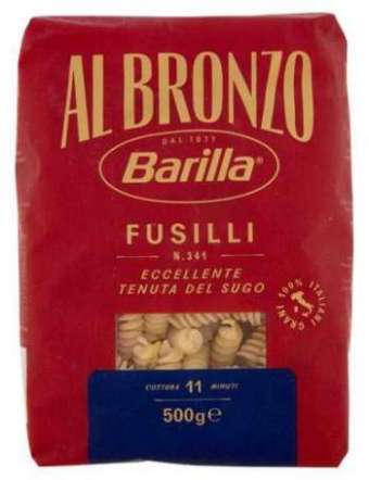 BARILLA BRONZO FUSILLI GR 500