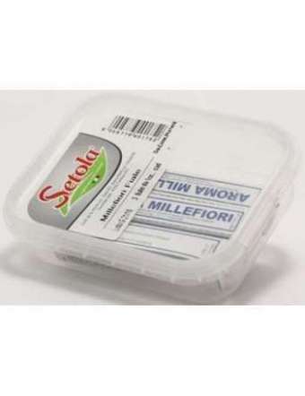 SETOLA 3 FIALE MILLEFIORE IN VASCHETTA