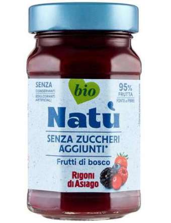 RIGONI BIO NATU FRUTTI BOSCO SENZA ZUCCHERI AGGIUNTI GR 240