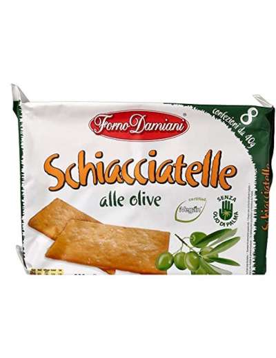 FORNO DAMIANI SCHIACCIATINE OLIVE GR 320