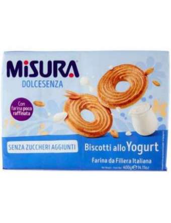 MISURA BISCOTTI DOLCESENZA YOG. GR 400