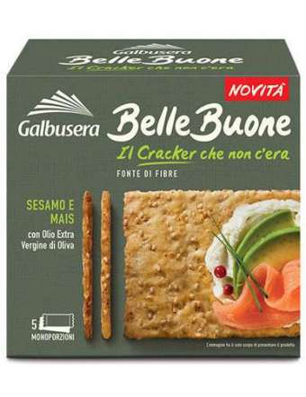 GALBUSERA BELLEBUONE CRACKER SESAMO 200 GR
