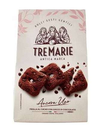 TRE MARIE ANCORA UNO FROLLA AL CACAO E GOCCE DI CIOCCOLATO GR 315