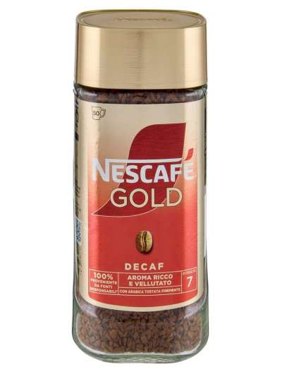 NESCAFE GOLD DECAFFEINATO GR 100