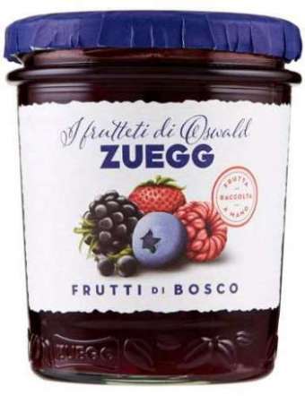ZUEGG CONFETTURA FRUTTI DI BOSCO GR 320