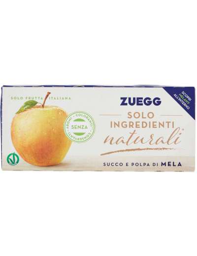 ZUEGG SUCCO MELA BRICK 3X200 ML