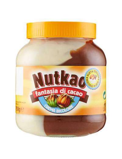 NUTKAO CREMA BICOLORE VASO GR 750 NEW
