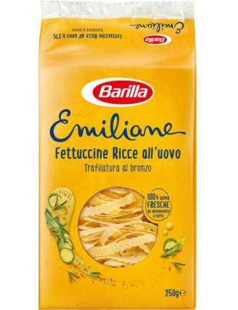 BARILLA EMILIANE NIDI FETTUCCINE RICCE ALL'UOVO GR 250