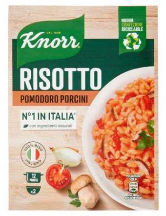 KNORR RISOTTO POMODORO E FUNG NEW GR 175