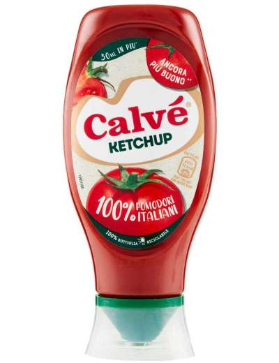 CALVE KETCHUP CLASSICO TOP DOWN ML 430