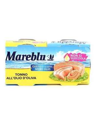 MAREBLU TONNO OLIO DI OLIVA GR 130X2 MENO OLIO