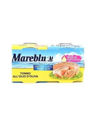 MAREBLU TONNO OLIO DI OLIVA GR 130X2 MENO OLIO