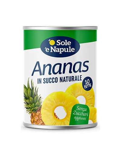 O SOLE E NAPULE ANANAS SENZA ZUCCHERI GR 565