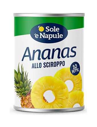 O SOLE E NAPULE ANANAS SCIROPPO GR 565