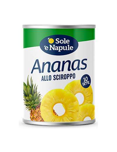 O SOLE E NAPULE ANANAS SCIROPPO GR 565