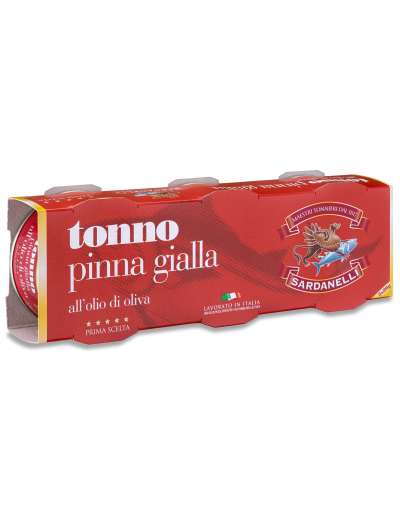SARDANELLI TONNO OLIO OLIVA PRIMA SCELTA 3X80 GR