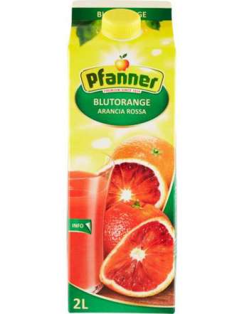 PFANNER SUCCO ARANCIA ROSSA LT 2